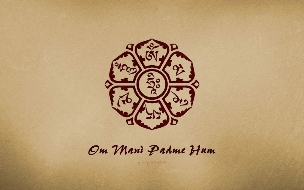 Lục tự đại minh chú - Om Mani Padme Hum