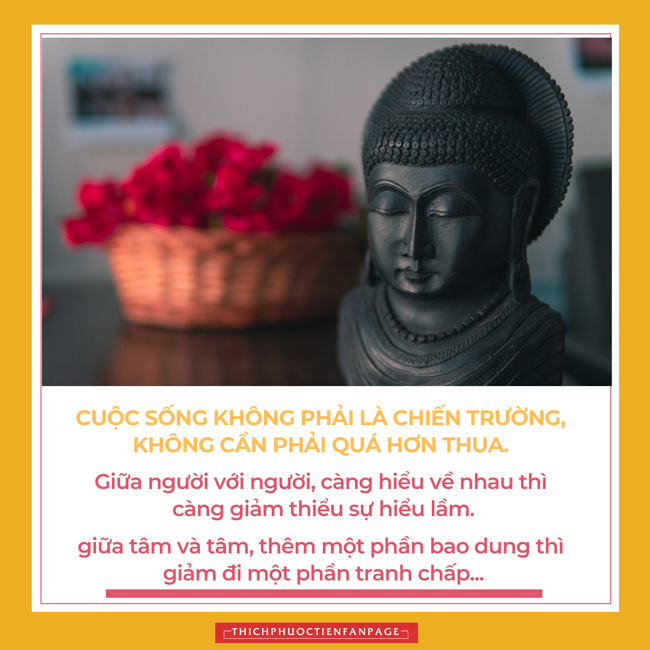 cuoc song khong phai chien truong