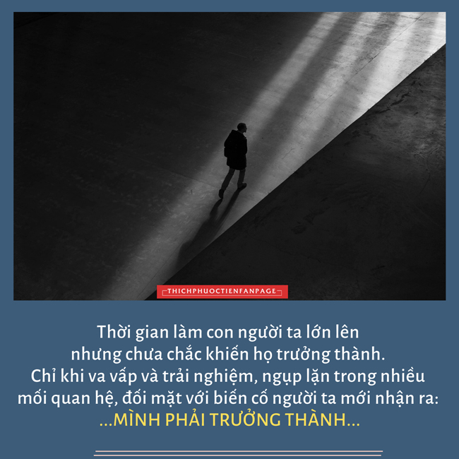 Trưởng thành - Suy Ngẫm