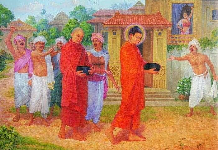 Đức Phật bị vu khống tà hạnh và giết người  bởi cô tu nữ ngoại đạo Sundarī ( Tôn-Đà-Lỵ , và đám ngoại đạo